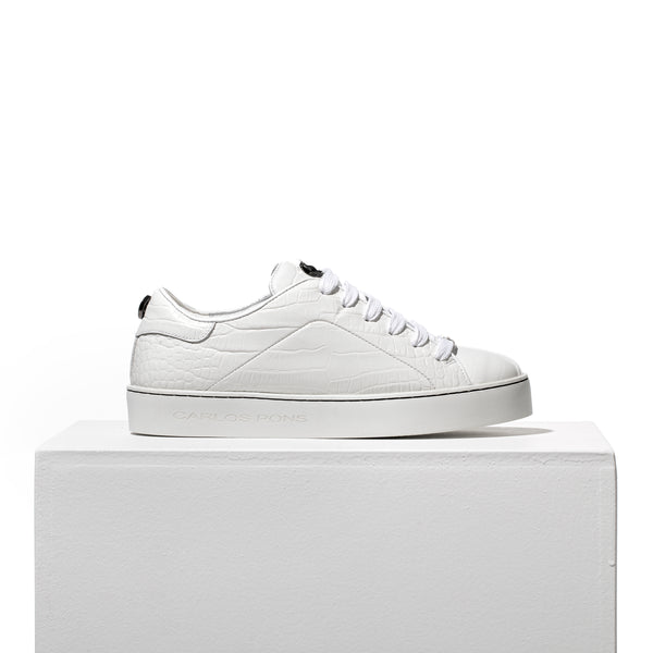 pons quintana WHITE JADE COCCO SNEAKER