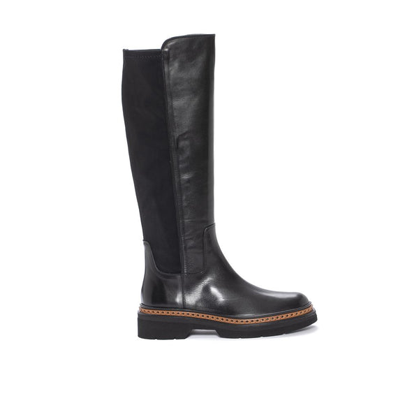 Pons Quintana YANNY BABY CALF BLACK PLATFORM BOOT