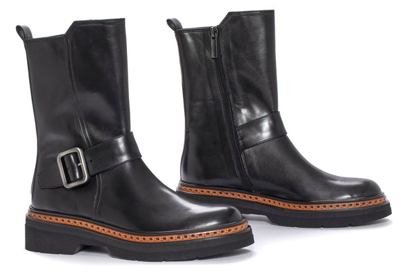 Pons Quintana YANNY MAKETE BLACK PLATFORM BOOT