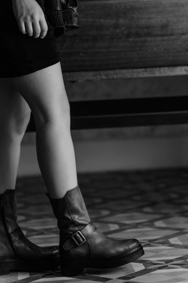 Pons Quintana YANNY MAKETE EBONY PLATFORM BOOT