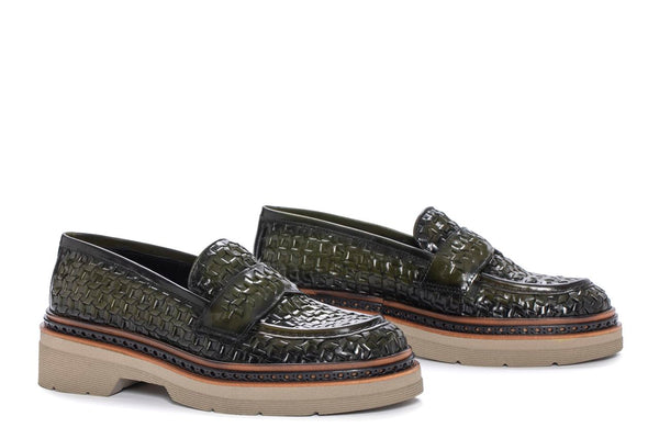 Pons Quintana YANNY PLATFORM LOAFER NEPAL FOREST