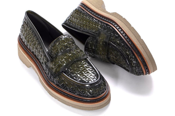 Pons Quintana YANNY PLATFORM LOAFER NEPAL FOREST