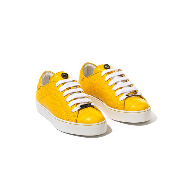 Pons Quintana YELLOW COCCO JADE SNEAKERS