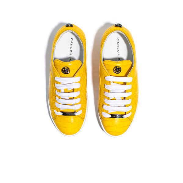 Pons Quintana YELLOW COCCO JADE SNEAKERS