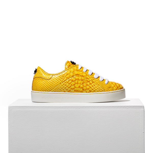 pons quintana YELLOW JADE PYTON SNEAKER