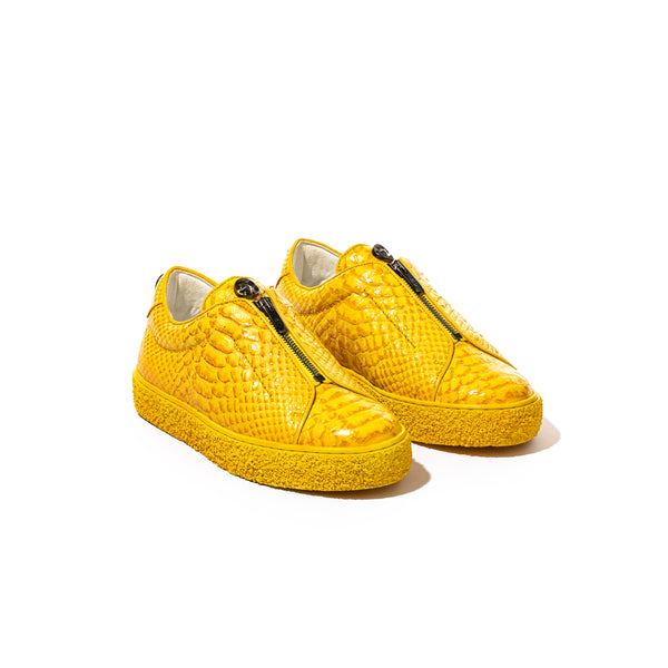 Pons Quintana YELLOW ONYX PYTON SNEAKER