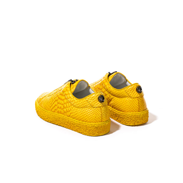 Pons Quintana YELLOW ONYX PYTON SNEAKER