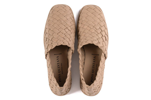Pons Quintana ZAPATO SLIP ON MANILA TAUPE