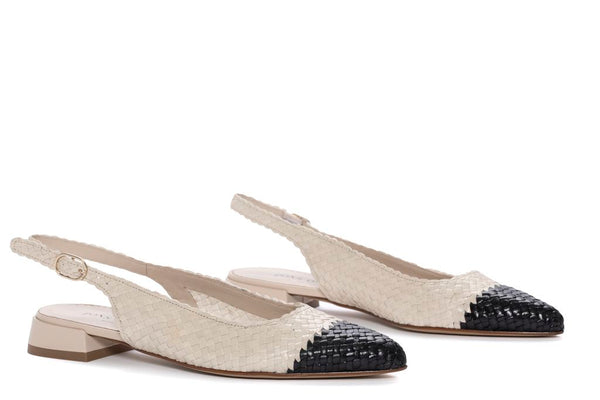 Pons Quintana SANDALIA PLANA SONIA WET SALINAS/NEGRO