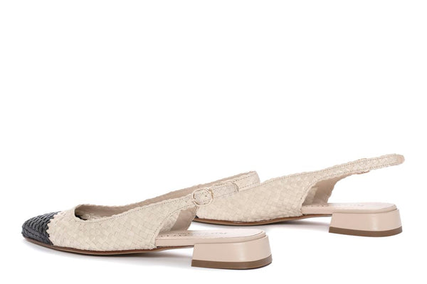 Pons Quintana SANDALIA PLANA SONIA WET SALINAS/NEGRO