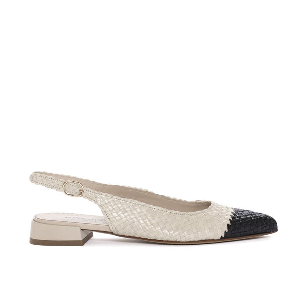 pons quintana SANDALIA PLANA SONIA WET SALINAS/NEGRO