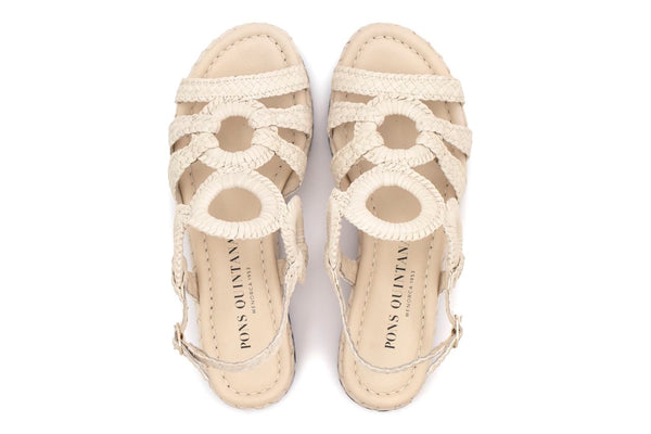 Pons Quintana SANDALIA PLATAFORMA FORLI WET SALINAS