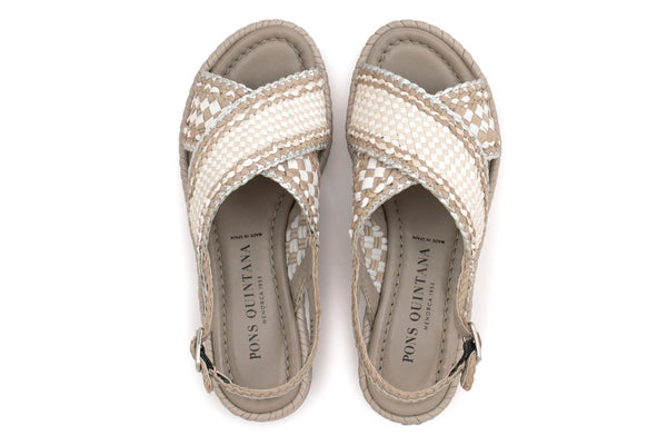 Pons Quintana SANDALIA PLATAFORMA MILAN RETXA V-236