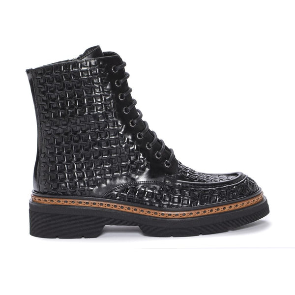 pons quintana YANNY NEPAL BLACK PLATFORM ANKLE BOOT
