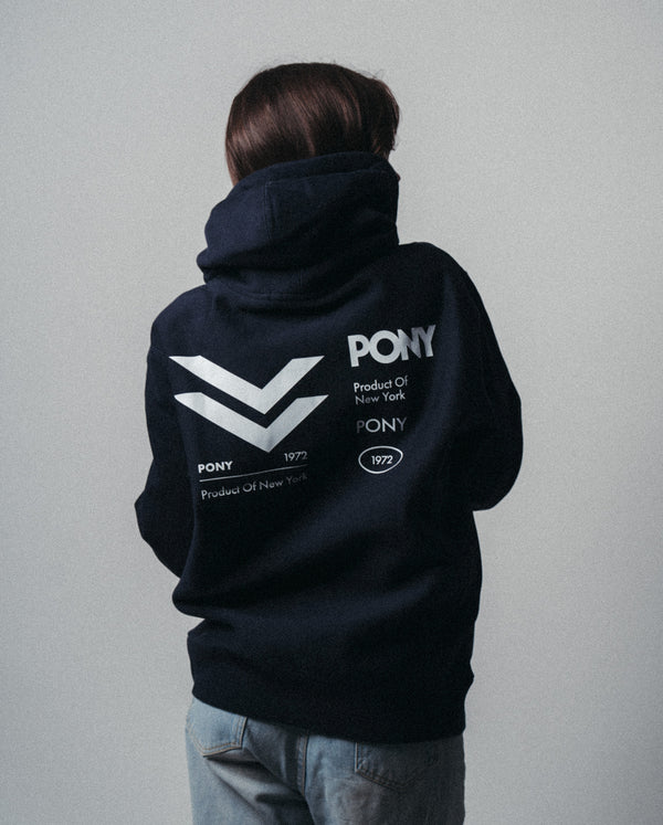 Pony CHEVRON HOODIE M