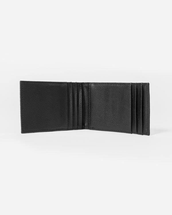 Pony FRIED TRIFOLD BLACK WALLET