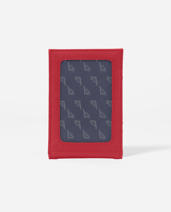Pony GIL TWO FOLD RED WALLET WITH MAGNETIC