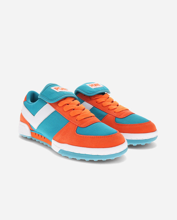 Pony LINEBACKER ARCHIVE AQUA/ORANGE/WHITE