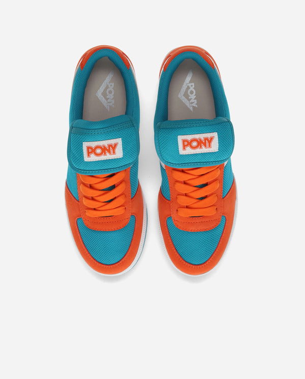 Pony LINEBACKER ARCHIVE AQUA/ORANGE/WHITE