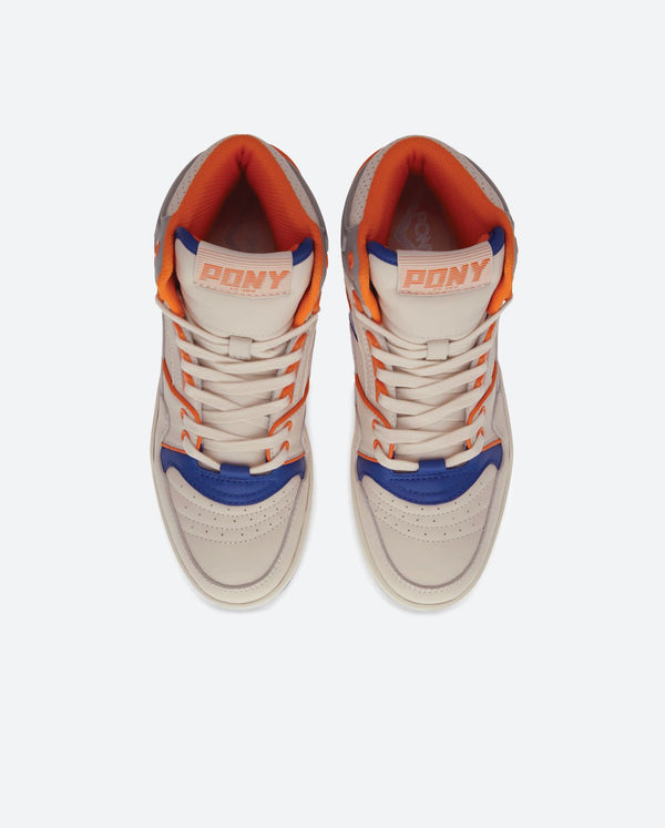 Pony M-100 HIGH VINTAGE OFF WHITE/BLUE/ORANGE