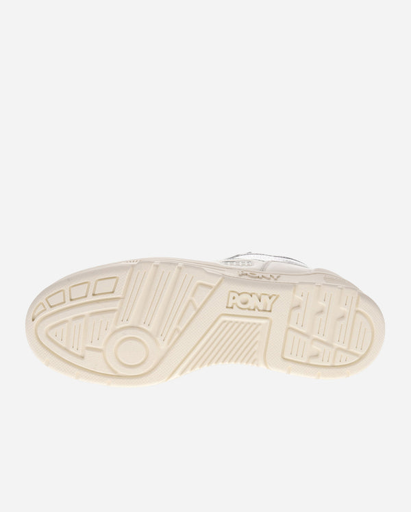 Pony M-100 LOW METALLIC SNOW WHITE/SILVER