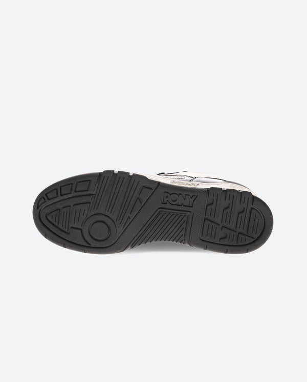 Pony M-100 LOW PATENT BLACK/OFF WHITE
