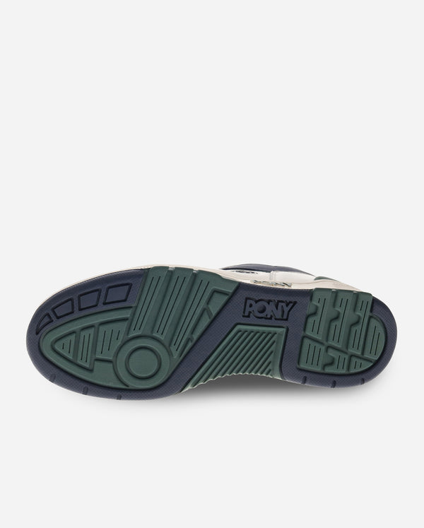 Pony M-100 LOW VINTAGE SNOW WHITE/NAVY/GREEN