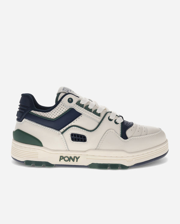 pony M-100 LOW VINTAGE SNOW WHITE/NAVY/GREEN