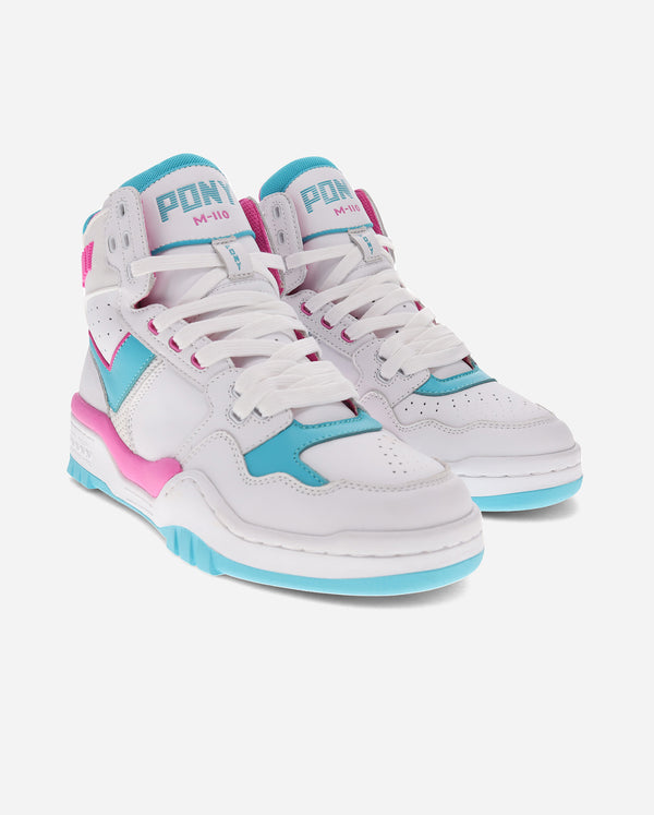 Pony M-110 ARCHIVE WHITE/SCUBA BLUE/PINK