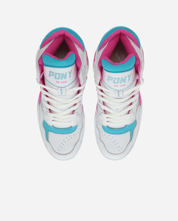 Pony M-110 ARCHIVE WHITE/SCUBA BLUE/PINK