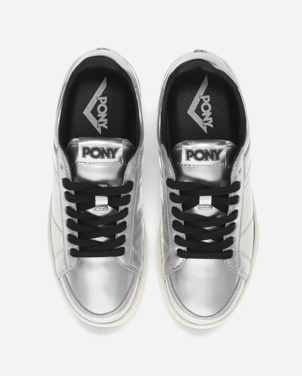 Pony M-80 LOW METALLIC SILVER/BLACK