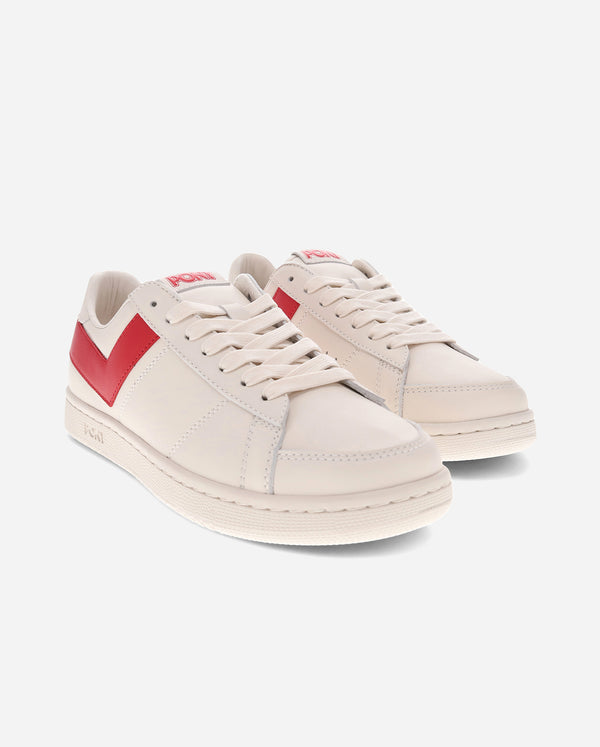 Pony M-80 LOW OFF WHITE/RED