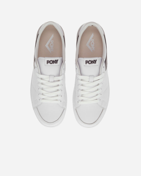 Pony M-80 LOW WHITE/BLACK