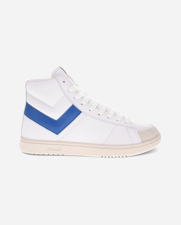 pony M-PRO HIGH WHITE/BLUE