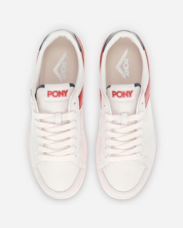 Pony M-PRO LOW COLORBLOCK SNOW WHITE/RED/NAVY