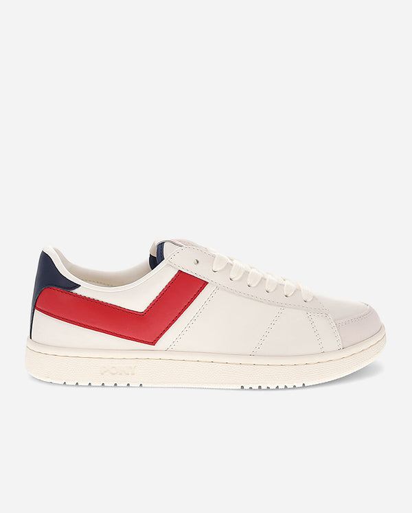 pony M-PRO LOW COLORBLOCK SNOW WHITE/RED/NAVY