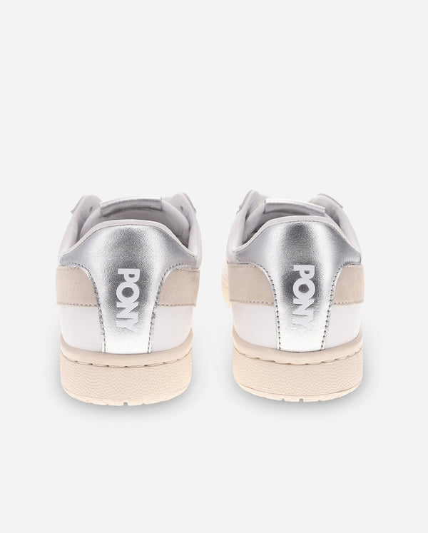 Pony M-PRO LOW METALLIC WHITE/OATMEAL/SILVER