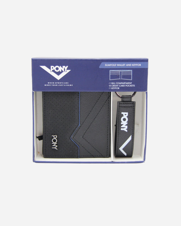 pony MARTY GIFT SET OF BIFOLD AND KEY FOB