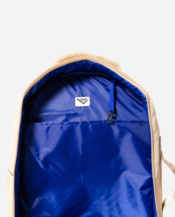Pony PARKER COMMUTER BEIGE BACKPACK