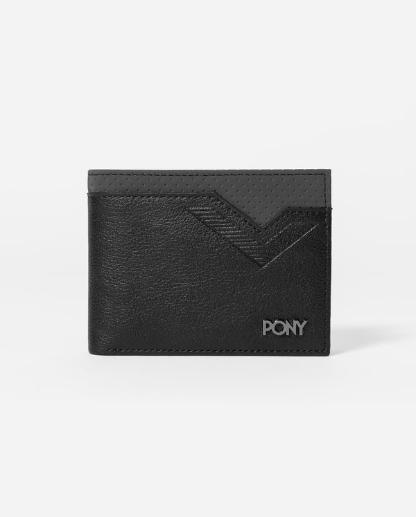 pony VIVAS PASSCASE BLACK WALLET