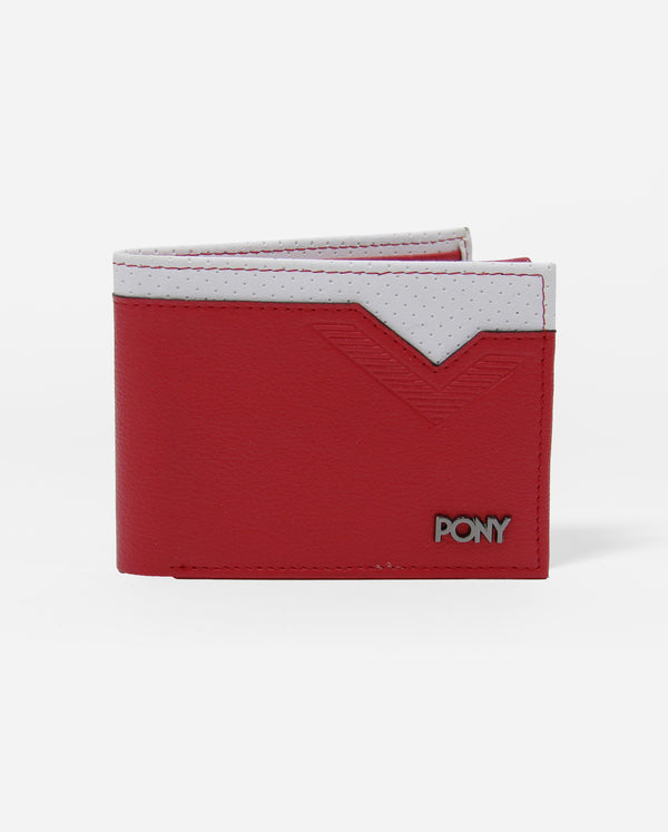 pony VIVAS PASSCASE RED WALLET