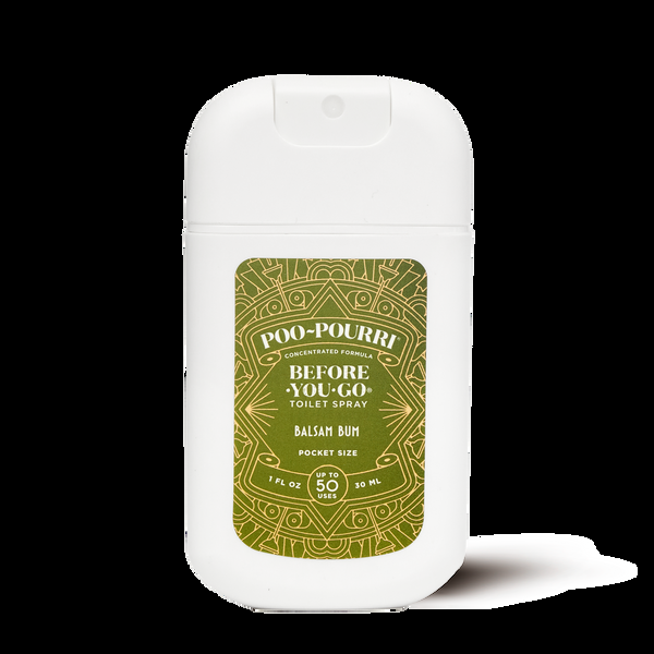 Poo Pourri Balsam Bum Pocket Spray: Poo~Pourri Travel Spray