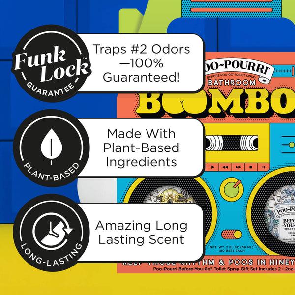 Poo Pourri Bathroom Boombox Set: Poo~Pourri Toilet Spray Gift Set