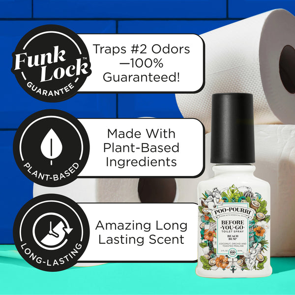 Poo Pourri Beach Bum Poo~Pourri: Fresh Toilet Spray For Sale