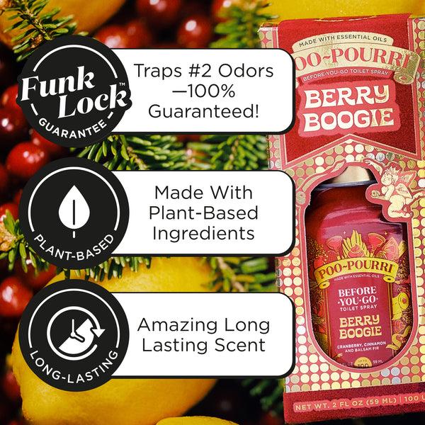poo Pourri Berry Boogie Poo~Pourri: Fresh Toilet Spray