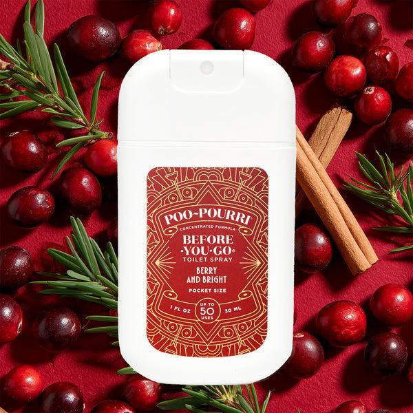 Poo Pourri Berry & Bright Pocket Spray: Poo~Pourri Toilet Spray