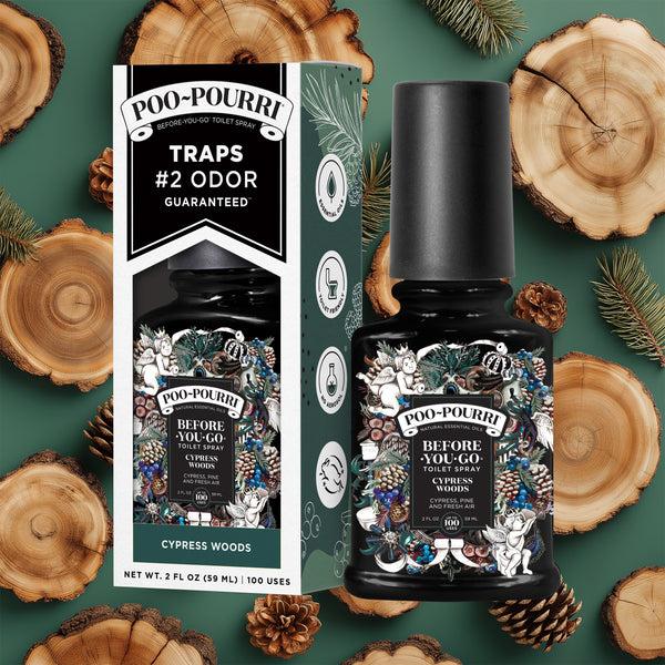 Poo Pourri Cypress Woods Poo~Pourri Toilet Spray: Fresh Woodsy Scent
