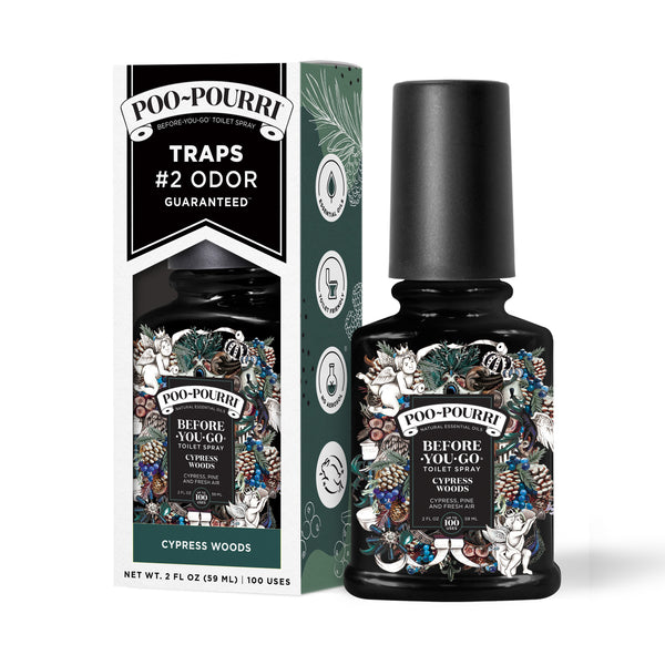 Poo Pourri Cypress Woods Poo~Pourri Toilet Spray: Fresh Woodsy Scent