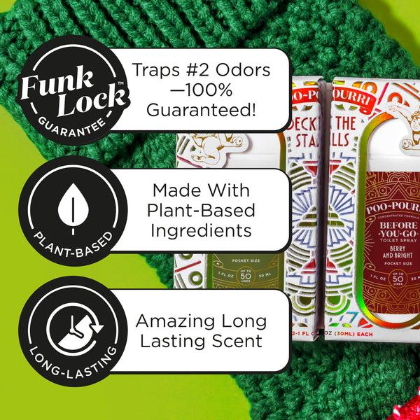 Poo Pourri Deck The Stalls Tear & Share - Poo~Pourri Toilet Sprays