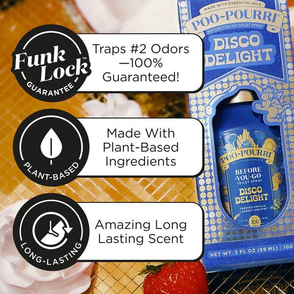 Poo Pourri Disco Delight Poo~Pourri: Fresh Toilet Spray